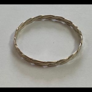 TAXCO Mexico Signed Twist Bangle Bracelet